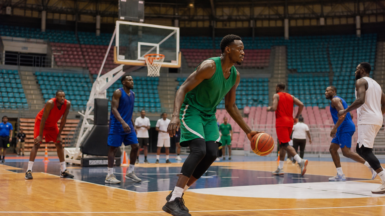 African basketball players prepare for the Group E qualifying window in Radès