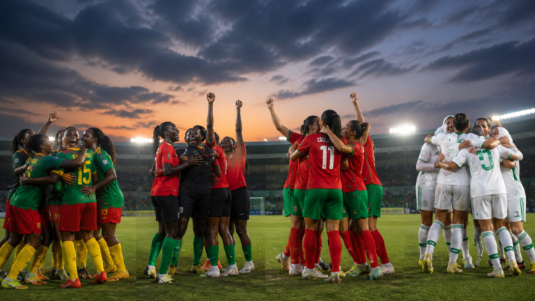 Four African women’s football teams celebrate World Cup qualification