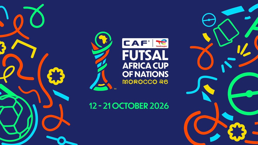 CAF Futsal Africa Cup of Nations trophy presentation in Morocco